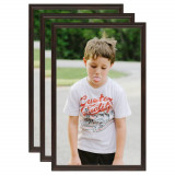 Cumpara ieftin Rame foto colaj pentru masă, 3 buc., negru, 13x18 cm MDF