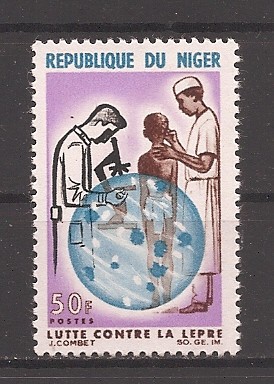 Niger 1964 - Campanie anti-lepra, MNH foto