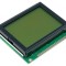 Afișaj LCD Grafic 128x64 STN Galben-Verde LED