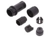 Conector Circular Tată BULGIN PXP4011/06P/3540, 6 Pini, Pe Cablu, IP66/IP68/IP69K, Poliamidă