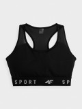 Bustieră de antrenament cu susținere ușoară pentru femei, 4F Sportswear