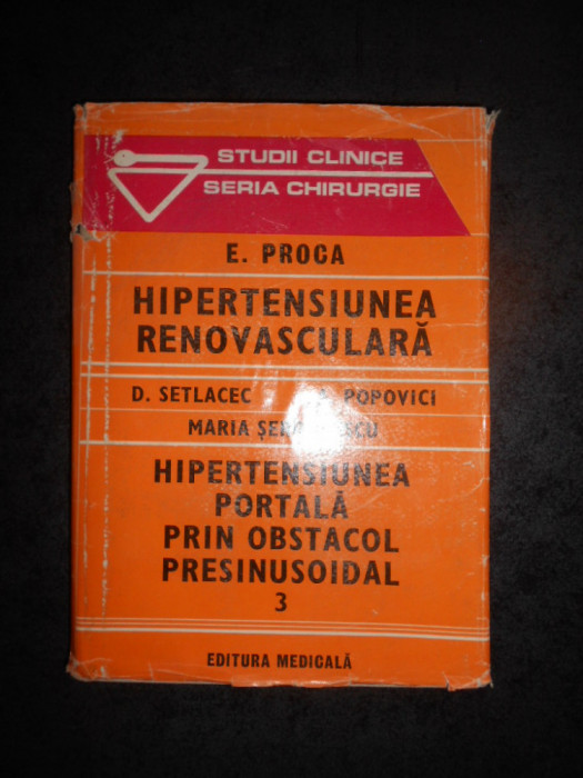 D. SETLACEC, E. PROCA - HIPERTENSIUNEA RENOVASCULARA
