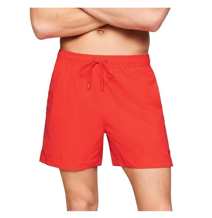 Pantaloni scurti de inot pentru barbati Tommy Hilfiger UM0UM03280, Rosu, S - OUTLET