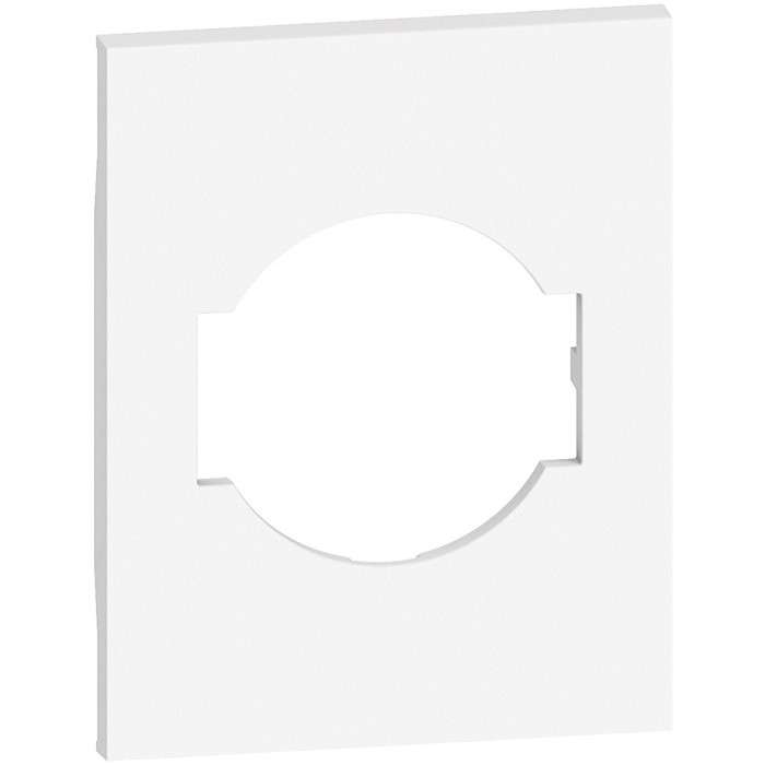 Placa pentru priza schuko KW4140A16 KW4140A16F 3M Living Now Bticino alb KW03M3