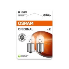 Set 2 Becuri 12V R10W Original Blister Osram
