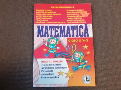 STEFAN SMARANDACHE MATEMATICA CLASA A V A foto