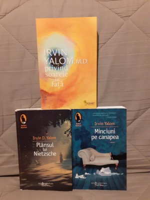 PLANSUL LUI NIETZSCHE/MINCIUNI PE CANAPEA/PRIVIND SOARELE IN FATA-IRVIN YALOM foto