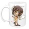Cana alba personalizata Attack on Titan Eren Yeager Devil Manga, INOVATIX&reg;. 330 ml