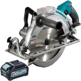 Makita RS002GT101 XGT - Fierastrau circular cu 1 acumulator Li-Ion 40 V 5 Ah 185 mm