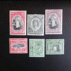 TONGA COLONII BRITANICE SERIE=MNH/MH=12