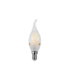 Bec LED cu filament LED E14 4W 6400K alb rece sticla mata V-TAC