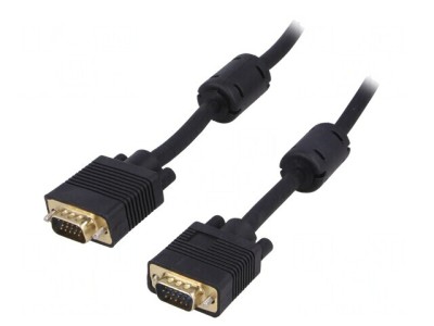 Cablu D-Sub 15 Pin HD Negru 15m foto