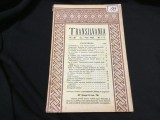 Revista Transilvania anul LIV Ianuarie-Februarie 1923 nr 1-2 !