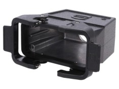 Carcasă HARTING HDC 16B pentru conectori Han&reg; B M32, aluminiu, neagră