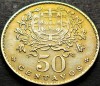 Moneda 50 CENTAVOS - PORTUGALIA, anul 1968 *cod 1986 = A.UNC, Europa