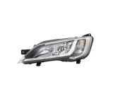 Far CITROEN JUMPER, 06.2014-, Fiat DUCATO, 06.2014-, Peugeot BOXER, 06.2014-, partea Stanga, tip bec H7+H7+PY21W+W21/5W; electric; argintiu; cu motor