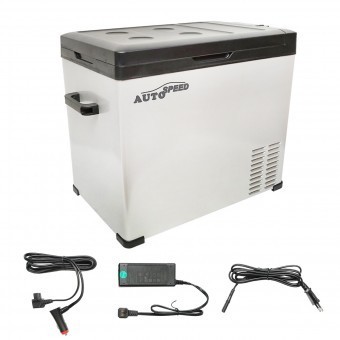 Frigider auto Smart cu compresor 50L 12-24-220V 80W, Bluetooth