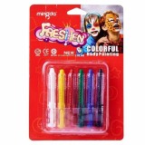 Set 6 Creioane Colorate Pictura pe Fata Corp Carnaval Machiaj Petreceri Evenimente