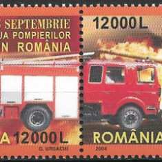 B0462 - Romania 2004 - Pompieri neuzat,perfecta stare