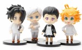 Set figurine The Promised Neverland Emma Norman Ray Nat anime 10 cm