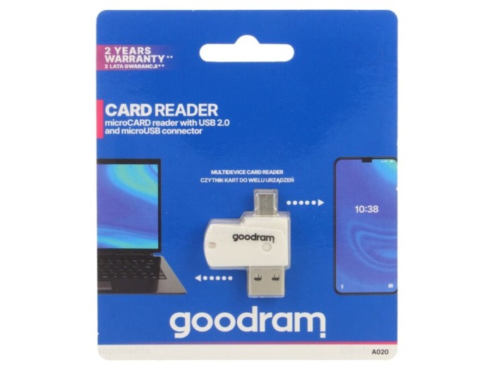 Cititor card USB 2.0 SDXC microSD
