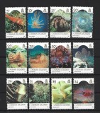 Insulele Cayman 1986 - Fauna marina, uzuale, serie neuzata
