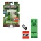 MINECRAFT CRAFT A BLOCK FIGURINA CREEPER 8CM