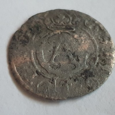 Letonia 1 solidus / schilling 1630 argint Gustav ll Adolf foto