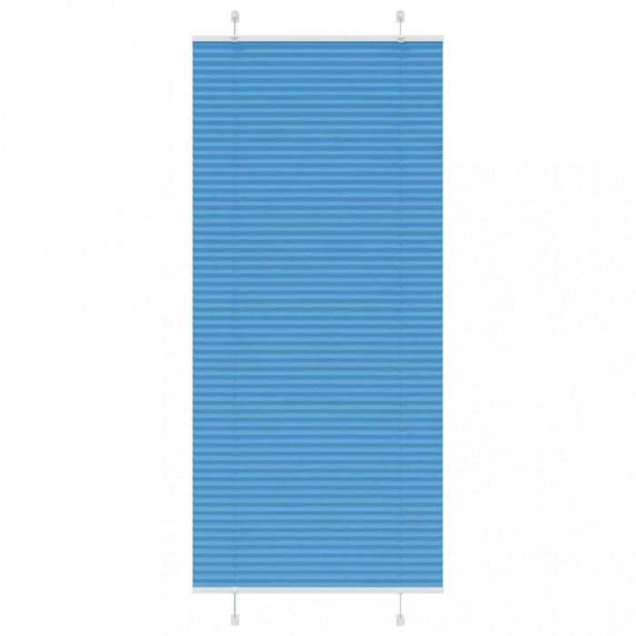 Gossi jaluza plisata albastru 100x200 cm latime tesatura 99,4 cm