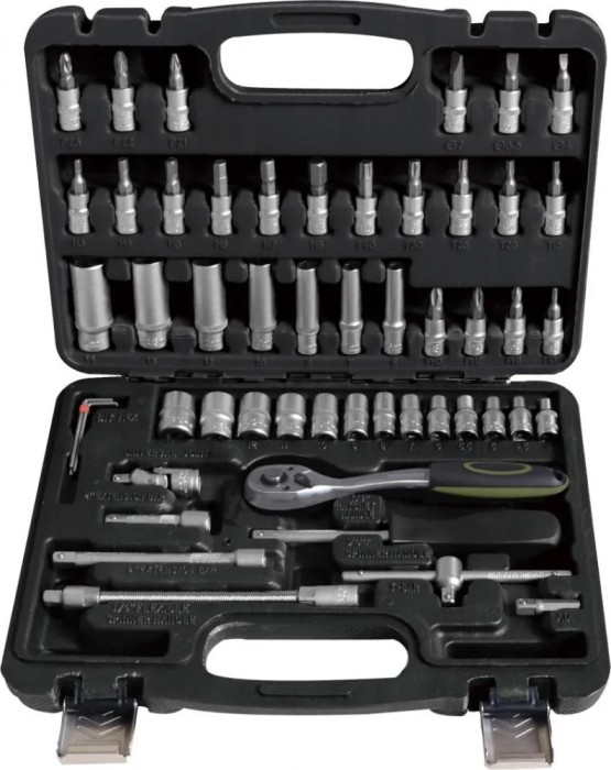 HEINNER TRUSA 52 PIESE 1/4&quot; CR-V