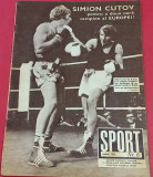 Revista SPORT nr.6/iunie 1975 (Box; Dudu Georgescu-DINAMO)