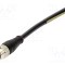 Conector MOLEX M12 mufă tată 5 pini drept IP67 60V 4A Micro-Change