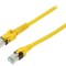 Patch cord galben S/FTP Cat6a 7,5m