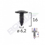 SURUB FIXARE ELEMENTE EXTERIOR PENTRU TOYOTA, KIA, HYUNDAI 6.2X16MM SET 10 BUC, ROMIX