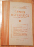 Gazeta matematica - Nr. 11 din 1985