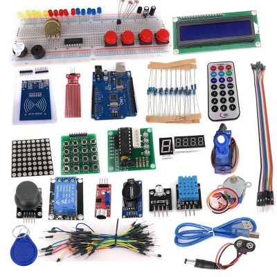 Kit educational invatare Arduino UNO R3 RFID foto