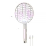 Paleta electrica anti muste tantari reincarcabila 2in1