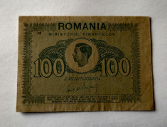 Romania - 100 Lei 1945 foto