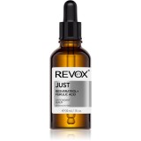 Revox B77 JUST Resveratrol + Ferulic Acid ser antioxidant pentru față și g&acirc;t 30 ml