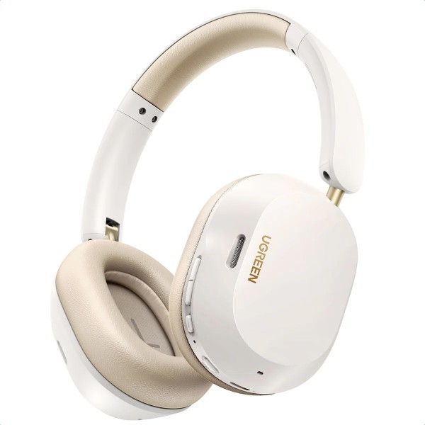 Handsfree Bluetooth UGREEN HP203, A2DP, ANC, Alb