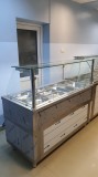 LINII DE AUTOSERVIRE - VITRINE CALDE BAIN MARIE si VITRINE RECI