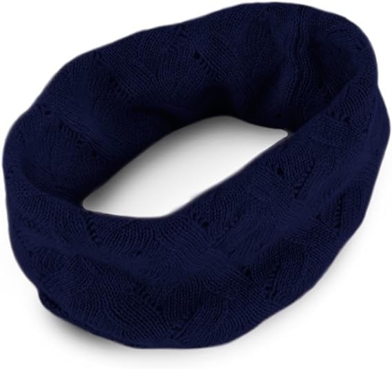Esarfa pentru barbati Love Cashmere, 100% Casmir, bleumarin - OUTLET