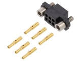 Conector Mamă 6 PIN Datamate J-Tek - 3A, Crimpare Cablu-Cablu/PCB