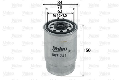 VALEO 587741 filtru combustibil foto