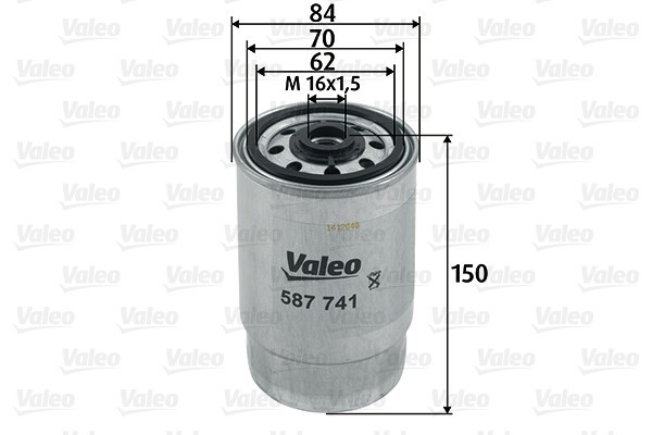 VALEO 587741 filtru combustibil