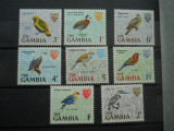 GAMBIA PĂSĂRI 1966 MH, Nestampilat