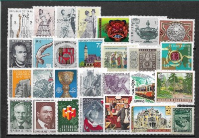 C5485 - lot Austria timbre nestampilate MNH foto