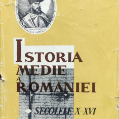 Istoria Medie A Romaniei Secolele X-xvi - Stefan Pascu Ion Ionascu Constantin Cihodaru Gheor,557806