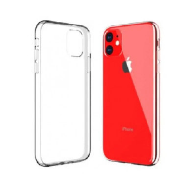 Husa Cover Swissten Silicon Jelly pentru iPhone 11 Transparent foto