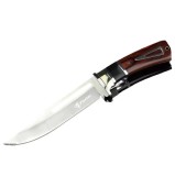 Cutit de vanatoare militar Finka Foxter, 27 cm, otel si lemn, teaca inclusa